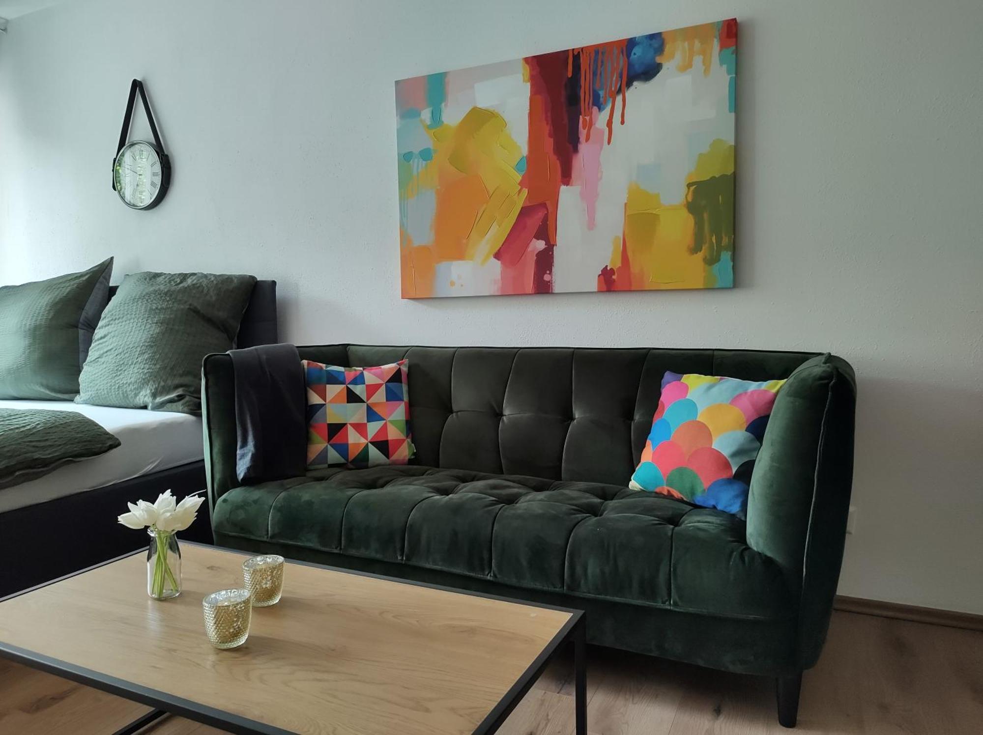 באד ווילבאד Ein-Zimmer Apartment Mit Aussicht מראה חיצוני תמונה